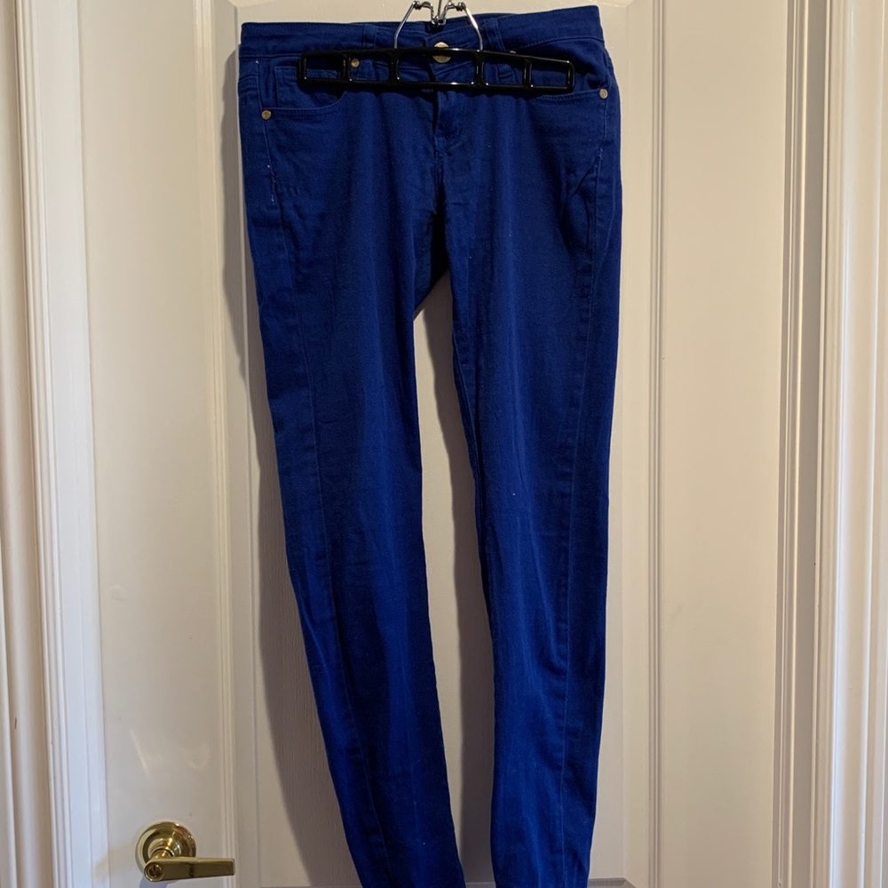 *VIP Royal Blue Skinny Jeans (size 3/4)